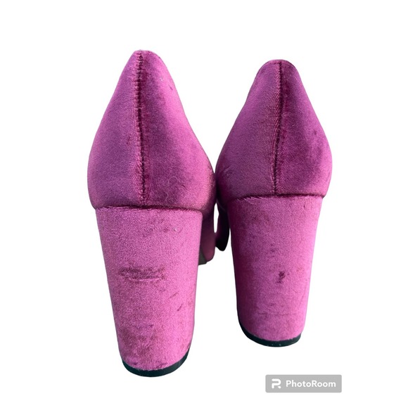 Jessica Simpson Velvet Pumps SZ 6M - Picture 2 of 6